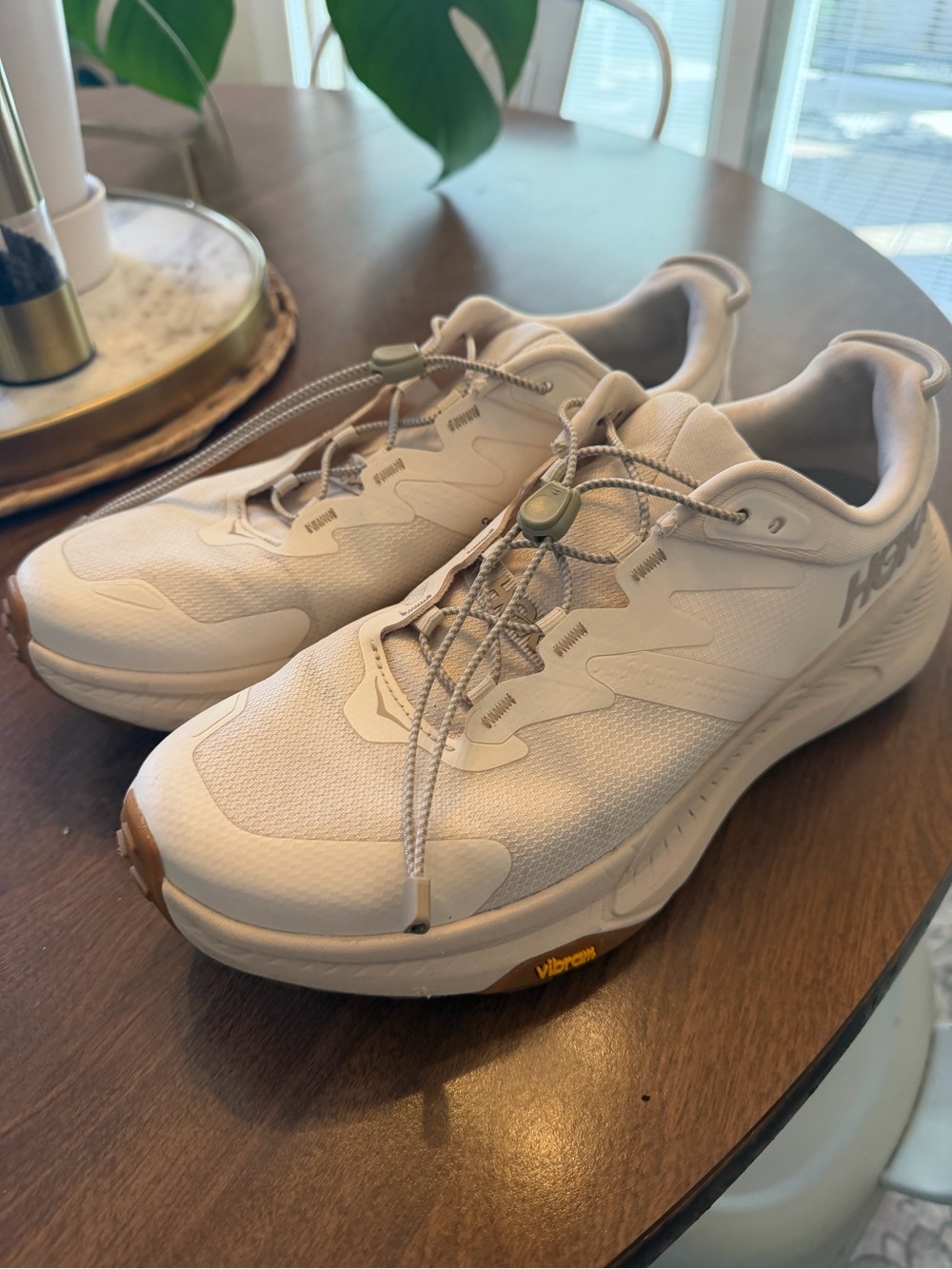 Hoka Transport everyday sneakers in eggnog color